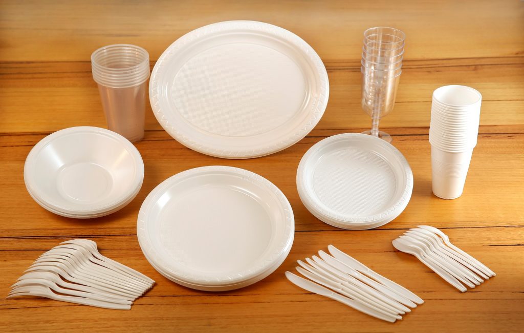 Coles' current plastic tableware range will be phased out this year.