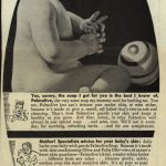 Palmolive soap ad, 1944.